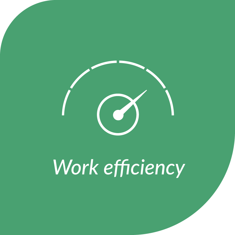 Work efficiency